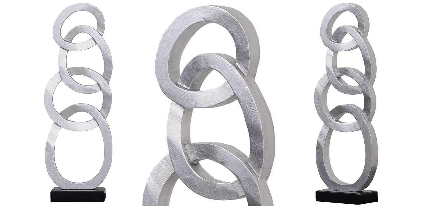 Статуэтка Anillos Statuette silver Статуэтка Anillos Statuette silver - Loft-Concept в Казани