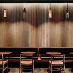 Подвесной светильник с рифленым стеклянным плафоном цилиндрической формы ARTICOLO варинант исполнения - 5 | Loft Concept в Казани