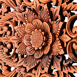 Панно из дерева квадратное Tracery Panel With Trees варинант исполнения - 2 | Loft Concept в Казани