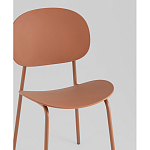 Стул Edie пластик коричневый варинант исполнения - 2 | Loft Concept в Казани