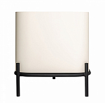 ТВ-тумба белая с чёрной столешницей с 2-мя дверками и ящиком San Marco варинант исполнения - 4 | Loft Concept в Казани