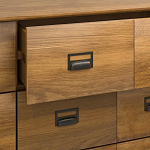 Деревянный комод с 6-ю ящиками Blanton Chest of Drawers варинант исполнения - 5 | Loft Concept в Казани