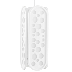 Подвесной светильник белый овальный White Holes варинант исполнения - 3 | Loft Concept в Казани