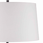 Торшер с основанием в виде стебля с листьями и тканевым абажуром Flowing Leaves варинант исполнения - 4 | Loft Concept в Казани