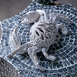 Статуэтка краб с детализированной текстурой в белом цвете Marine Accessories варинант исполнения - 9 | Loft Concept в Казани