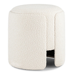 Дизайнерский Пуф Букле Poof Alice White Boucle  варинант исполнения - 1 | Loft Concept в Казани