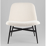 Кресло лаунж Ease белый варинант исполнения - 4 | Loft Concept в Казани