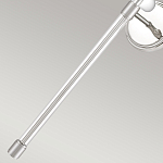 Бра с белым абажуром в форме конуса и прозрачным декоративным кольцом Quoizel варинант исполнения - 7 | Loft Concept в Казани