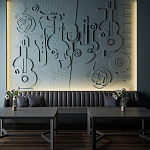 Барельеф ORCHESTRA варинант исполнения - 1 | Loft Concept в Казани