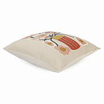 Подушка с цветочным принтом Blooming Elegance Rose варинант исполнения - 1 | Loft Concept в Казани