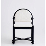 Дизайнерский стул деревянный с полукруглой спинкой Highquality варинант исполнения - 4 | Loft Concept в Казани