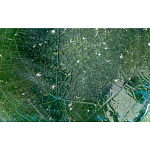 Керамический столик зеленый "Цилиндр" варинант исполнения - 4 | Loft Concept в Казани