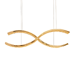 Люстра волнистой формы с фактурным хрустальным плафоном Light Delight варинант исполнения - 7 | Loft Concept в Казани