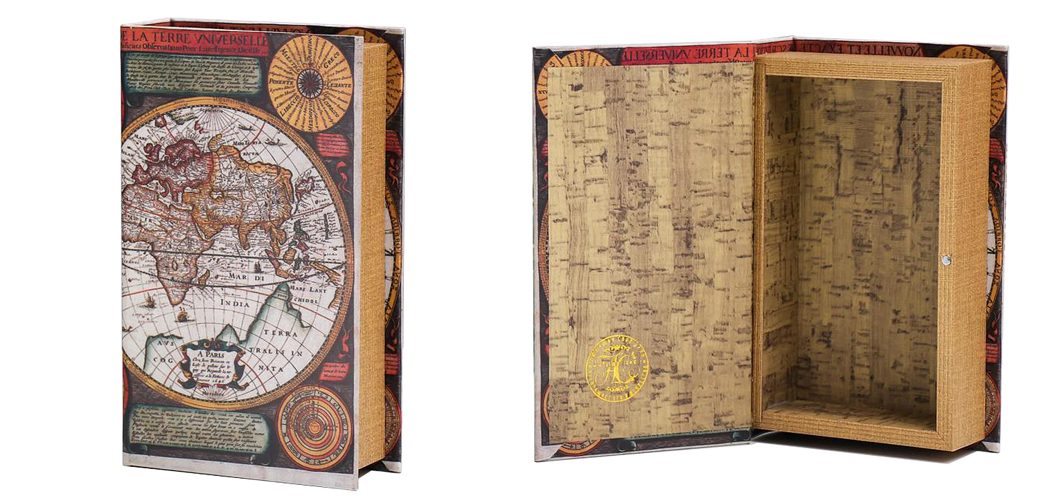 Шкатулка-книга Map of The World Book Box Шкатулка-книга Map of The World Book Box - Loft-Concept в Казани