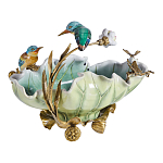 Чаша в виде листка лотоса с птицами Eden Garden варинант исполнения - 2 | Loft Concept в Казани