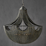 Люстра в форме колокола с декором из тонких железных нитей Jagged Pattern варинант исполнения - 5 | Loft Concept в Казани