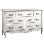 Комод белый из массива бука в стиле прованс White Provence варинант исполнения - 1 | Loft Concept в Казани