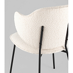 Стул Bellamy букле молочный варинант исполнения - 3 | Loft Concept в Казани
