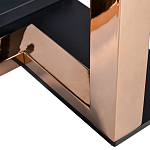 Стол обеденный со стальными ножками оригинальной формы Gourmet Meal варинант исполнения - 4 | Loft Concept в Казани