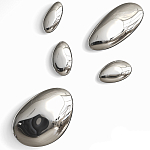 Абстрактная скульптура на стену в виде капли воды Water Outline варинант исполнения - 8 | Loft Concept в Казани