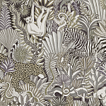 Ткань Jungle Animaux Camoufles Бежевый Велюр N 1147 варинант исполнения - 1 | Loft Concept в Казани