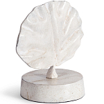 Статуэтка белая Metal Flowers Аntique Рlating варинант исполнения - 1 | Loft Concept в Казани