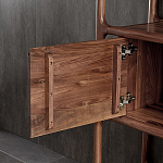 Стеллаж в гостиную для книг Moon Walnut Furniture варинант исполнения - 9 | Loft Concept в Казани