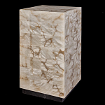 Торшер прямоугольный из натурального камня Calcite Geometry варинант исполнения - 9 | Loft Concept в Казани