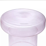 Кофейный столик стеклянный Elegant Lilac Glass Model варинант исполнения - 4 | Loft Concept в Казани