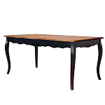 Стол обеденный прямоугольный из массива березы со столешницей из шпона ясеня Vintage варинант исполнения - 1 | Loft Concept в Казани