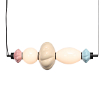 Подвесной светильник фигруный с керамическими элементами 18W LED Fragrant Light варинант исполнения - 2 | Loft Concept в Казани