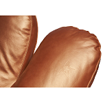 Дизайнерское кожаное кресло в форме руки Poltronova Joe Gold  Armchair варинант исполнения - 11 | Loft Concept в Казани