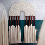 Настенное украшение из хлопковых нитей Volcan Wall Hanging варинант исполнения - 1 | Loft Concept в Казани