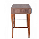 Стол письменный из массива бука с 2-мя ящиками серый Wenge Light варинант исполнения - 2 | Loft Concept в Казани