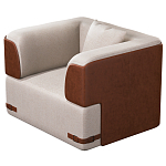 Кресло Richmond  с кожаной отделкой варинант исполнения - 2 | Loft Concept в Казани