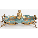 Блюдо двойное из фарфора Crogy варинант исполнения - 4 | Loft Concept в Казани