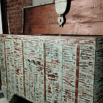 Большой Индийский сундук Бирюзовый цвет Loft-Concept  варинант исполнения - 2 | Loft Concept в Казани