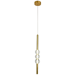 Подвесной светильник Celestin Spheres Brass Trio Hanging Lamp варинант исполнения - 2 | Loft Concept в Казани