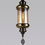 Подвесной светильник с янтарным стеклянным плафоном Amber Queen варинант исполнения - 3 | Loft Concept в Казани