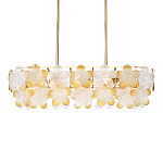 Люстра овальная с цветочными мотивами Light Floral Glow варинант исполнения - 2 | Loft Concept в Казани