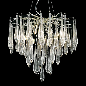 Декоративная люстра Frozen drop Никель