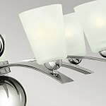 Люстра с матовыми конусными плафонами и декоративными элементами в форме шаров Hinkley варинант исполнения - 17 | Loft Concept в Казани