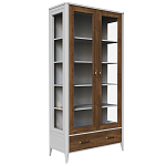 Витрина из массива бука двухдверная Tasteful Furniture варинант исполнения - 1 | Loft Concept в Казани