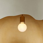 Подвесной светильник в форме купола с сочетанием золотого и оливкового цвета Eggshell варинант исполнения - 2 | Loft Concept в Казани