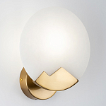 Бра с плафоном из камня в форме диска Ricci Stone Wall Lamp варинант исполнения - 2 | Loft Concept в Казани