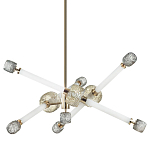 Светодиодная люстра Rovelly Gold варинант исполнения - 1 | Loft Concept в Казани