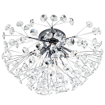Потолочный светильник Crystal Dandelions Chrome Ceiling Lamp варинант исполнения - 1 | Loft Concept в Казани