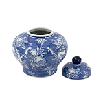 Ваза с крышкой в китайском стиле Гранатовое дерево Blooming Pomegranate варинант исполнения - 10 | Loft Concept в Казани