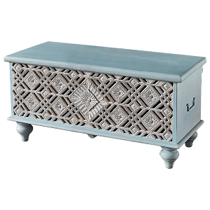 Сундук резной Vimal Carved Wood Chest