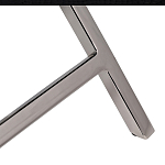 Стол сервировочный кожаный с декором в виде золотистой фигуркой лося Embodiment of Style варинант исполнения - 4 | Loft Concept в Казани